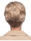 Blonde 8" Wavy Short Monofilament Synthetic Women Wigs