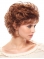 High Quality Auburn Wavy Short Capless Classic Synthetic Women Wigs