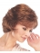 Popular Auburn Wavy Short Capless Classic Synthetic Women Wigs