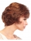 Popular Auburn Wavy Short Capless Classic Synthetic Women Wigs