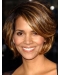  Fun and Feminine Short Layered Wavy Lace Human Hair Women Halle Berry wig