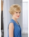 Perfect Short Wavy Blonde Layered Capless Synthetic Women Wigs