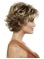 Beautiful Synthetic Wigs For Women is a short pixie cut shag style with tapered neckline and swirling waves of soft curls on edges