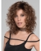 Brown 14" Curly Shoulder Length Lace Front Classic Synthetic Women Wigs