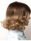 High Quality 12" Shoulder Length Curly Layered Monofilament Synthetic Women Wigs