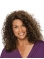 Beverly Johnson Classic Bouffant Mid-length Curly Lace Human Hair Women Wig