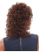 Unique Auburn Curly Shoulder Length lace Front Classic Synthetic Women Wigs