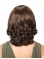 New Design Curly Brown Layered Lace Front Beautiful Synthetic Women Wigs