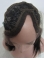 Soft Black Curly Shoulder Length Lace Front U Part Human Hair Women Wigs