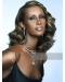 Curly Blonde Lace Front Shoulder Length Without Bangs Iman Wigs