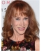 Shoulder Length Capless Synthetic Curly Women Kathy Griffin Wigs
