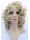 Beautiful Blonde Curly Shoulder Length Capless Synthetic Kids Wigs