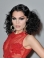 Good Black Curly Shoulder Length Lace Front Synthetic Jessie J Wigs For Women 