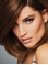 Brown Straight Shoulder Length  100% Hand-tied Human Hair Bob Style Women Wigs