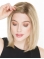 Blonde Straight Shoulder Length Lace Front New Human Hair Women Wigs