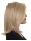 Shoulder Length Monofilament With Bangs Synthetic Wigs For Women