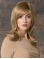 Traditional Straight Medium With Bangs Monofilament Synthetic Women Wigs