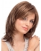 Traditional Auburn Straight Shoulder Length Lace Front  Human Hair Women Wigs