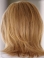 Blonde Medium Straight Hand-Tied Synthetic Easeful Women Wigs