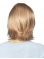 Fantastic Blonde Shoulder Length Straight  Layered Capless Synthetic Women Wigs