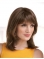 Polite Auburn Straight Shoulder Length Lace Front Synthetic Women Wigs