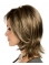 Stylish Straight Shoulder Lace Front Medium Length Synthetic Women Wigs