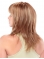 New Style Layered Blonde Straight With Bangs  Capless Synthetic Women Wigs