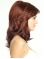 Radiant Auburn Straight Shoulder Length Lace Front Synthetic Women Wigs