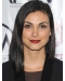 Straight  Shoulder Length Black Lace Front Synthetic Morena Baccarin Wigs