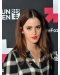  Straight Shoulder Length Full Lace Synthetic Emma Watson Women Wigs