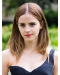 Synthetic Straight Shoulder Length Lace Front Synthetic Emma Watson Wigs