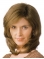 Online Blonde Straight Shoulder Length Monofilament Synthetic Women Wigs
