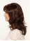 Brown Wavy Shoulder Length Monofilament Synthetic Medium Length Women Wigs