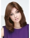 Wavy Brown Shoulder Length Human Hair  Bob Wig Women'S Accessories