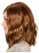 Brown Wavy Shoulder Length  Capless Synthetic Medium Women Wigs