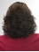Exquisite Brown Wavy Shoulder Length Capless Classic Human Hair Women Wigs