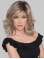 New Blonde Shoulder Length Wavy Lace Synthetic Women Wigs 