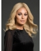 Discount Wavy Shoulder Length Blonde Remy Human Hair 100% Hand-tied Wigs