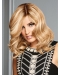 Shoulder Length Wavy 100% Hand-tied Human Hair Wigs For Women