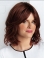  Shoulder Length Wavy Layered Mono Synthetic Women Wigs
