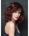 Exquisite Shoulder Length Wavy Auburn Classic Synthetic Women Wigs