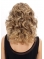 Ideal Blonde Wavy Shoulder Length Mono Classic Synthetic Women Wigs