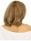 Comfortable Blonde Wavy Shoulder Length Lace Front Human Hair Women Wigs