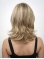 Shining Blonde Wavy Shoulder Length Synthetic Wigs
