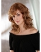 Stylish Brown Wavy Shoulder Length Classic Wigs