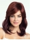 Red Trendy Medium Wavy Capless Synthetic Women Wigs