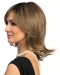 Affordable Blonde Wavy Shoulder Length Lace Front Synthetic Women Wigs