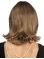 Affordable Blonde Wavy Shoulder Length Lace Front Synthetic Women Wigs