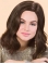 Great New Design Brown Wavy Shoulder Length Lace Front Synthetic Women Wigs