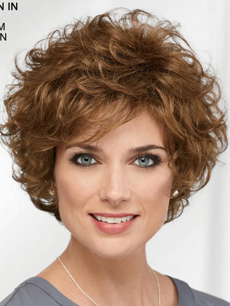 Curly Brown Short 8